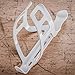 Bike Water Bottle Holder, Black or White Gloss, Secure Retention System, No Lost Bottles, Lightweight and Strong Bicycle Bottle Cage, Quick and Easy to Mount, Great for Road and Mountain Bikes
