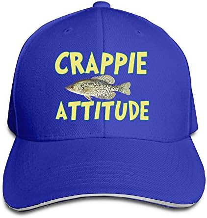 Crappie Attitude Adjustable Baseball Cap