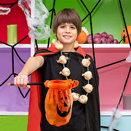 3 otters Halloween Trick or Treat Bag, 2PCS Halloween Candy Bags Halloween Goody Bags for Kids Halloween Party Supplies