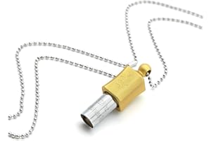 MIKUHOT 528 hz Meditation Necklace Breathing Necklace Frequency Sound Healing Devices Calm Mindfulness Tool 528 hz Whistle Relaxation,Stress Reduction and Concentration by Adjusting The Breathing