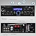Wireless Bluetooth Home Power Amplifier – 200 Watt Audio Stereo Receiver w/ USB Port, AUX IN, AM FM Radio, DVD CD Player, 2 Karaoke Microphone Input, Remote – Home Entertainment System – Pyle PDA5BUthumb 1