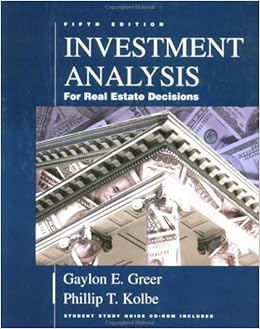 Amazon Com Investment Analysis For Real Estate Decisions