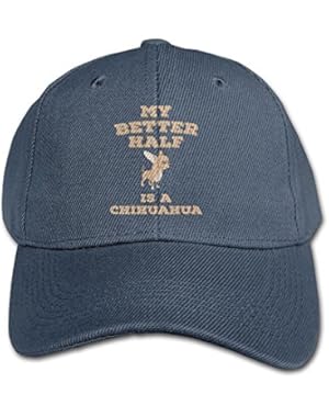 My Better Half Is A Chihuahua Unisex Kids Peaked Hat Boys Girls Baseball Cap Adjustable Four Seasons