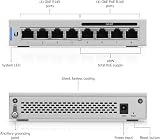 Ubiquiti US-8-60W UniFi Switch 8 Port Gigabit PoE Managed Network Switch view 5