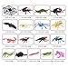 FansArriche 45 Pcs Fake Bugs Toy Mini Realistic Insects Toys for Kids, with Plastic tweezers,Educational Toy Kids, Toddlers, Boys, Girls