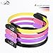 JBM 13 Inch Pilate Circle, Exercise Yoga Pilates Magic Circle with Dual Grip Handles for Fitness Training