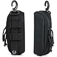 Peminkoo Tactical MOLLE Glasses Case Shockproof Protective Box Portable Eyeglasses Cases Eyewear With Belt Clip