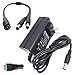 Eleidgs DC 12V 4A Switching Power Supply Adapter For 110V- 240V AC 50/60Hz +1 Female to 2 Male Plug 5.5x2.1mm Port 12V Splitter Cable+ 5.5x2.1mm DC Female Jack Socket