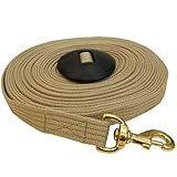 Cotton Lunge Line 35 Foot with Rubber Stop