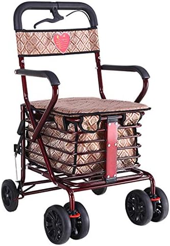 Kavas シルバーカー 歩行車 年寄りの押し車 車椅子 折りたたみ 軽量 コンパクト 四輪車 買い物 大容量バッグ付き 高齢者 介護 福祉 敬老 お年寄り 歩行補助 老人 乗り物 ブレーキロック機能付き Vaniroptik Com Tr