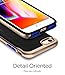 Spigen Neo Hybrid Designed for iPhone SE 2022 Case/iPhone SE 3 Case 2022 / iPhone SE 2020 Case/iPhone 8 Case/iPhone 7 Case - Champagne Gold