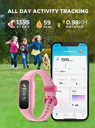Smartwatch Bambini BIGGERFIVE - Fitness Tracker Con Monitoraggio Sonno E Cardio - Foto 11