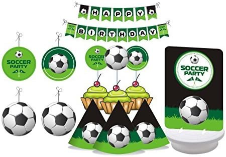 Amazon Com Soccer Party Soccer Themed Birthday Soccer Ball