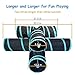 Cat Tunnel Toys Large Longer Collapsible Crinkle Pet Play Tubes Tunnel 3 Way with Fun Ball for Cat, Puppy, Kitty, Kitten, Rabbit