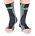Doc Miller Ankle Compression Sleeve – Plantar Fasciitis Support, Toeless Neuropathy Socks, 20-30 mmHg, Achilles Tendonitis Relief Brace, Elastic Support for Swollen Ankles, Men & Women, 1 Pair