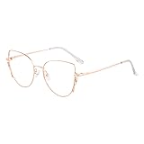 GUDVUE Cat Eye Blue Light Glasses For Women, Anti