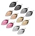 LOLIAS 6 Pairs Teardrop Leather Earrings Set for Women Leaf Dangle Drop Earring