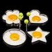 Mehome egg mold Egg Shaper egg ring pancake molds egg mould Stainless Steel Mold Cooking Kitchen Tools