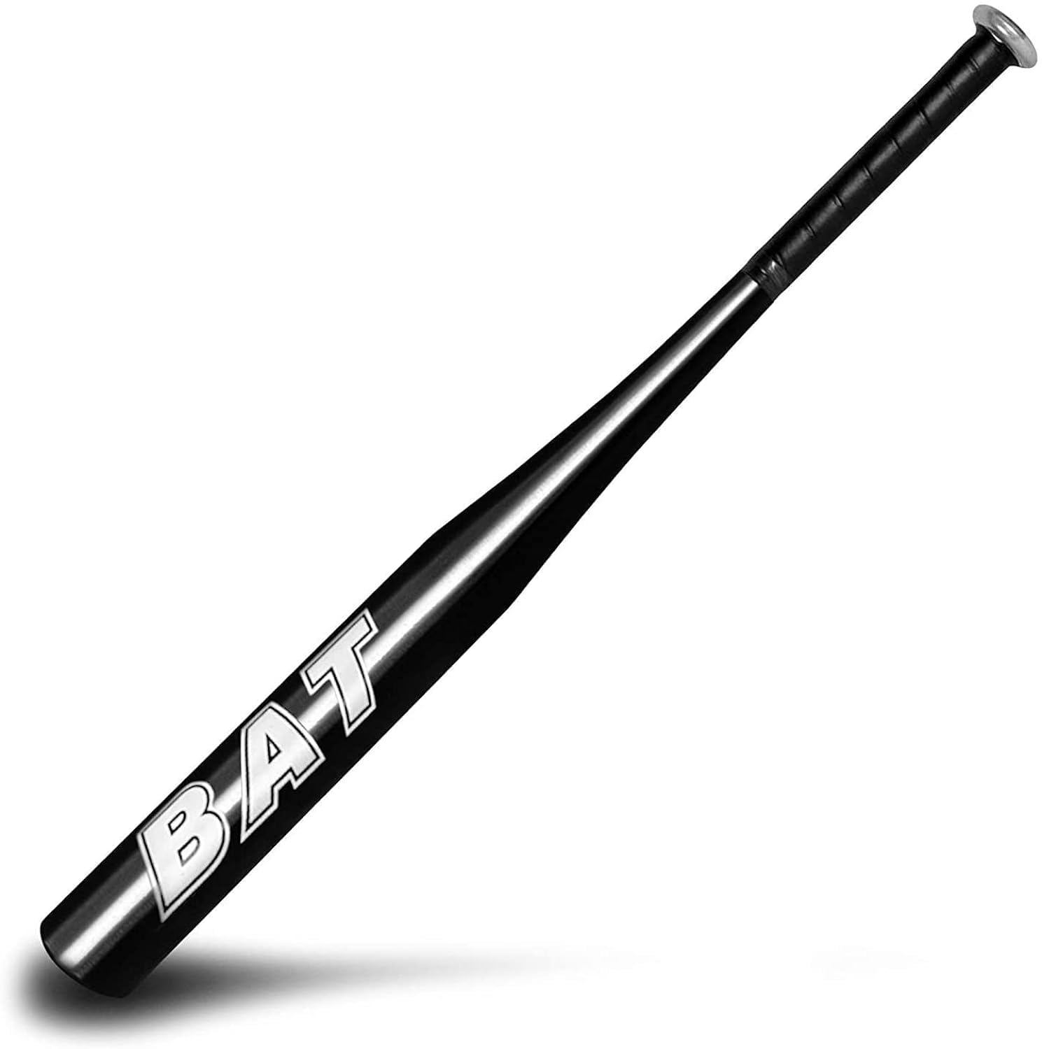 Farsler Baseball Bat 25 Inch Aluminum Alloy Thickened Baseball Bat for Practice or Sport Training (Black)