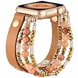 fastgo Leather Wrap Bracelet Band Compatible with