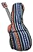 Eddy Finn Gig Bag Series EF-HUB-C Ukulele, Red/Blue/White