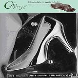 Cybrtrayd Life of the Party D055B 3D High Heel Shoe (Side 2 ONLY) Chocolate Candy Mold in Sealed Protective Poly Bag Imprinted with Copyrighted Cybrtrayd Molding Instructions