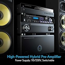PYLE Multi Channel Bluetooth Preamplifier Receiver