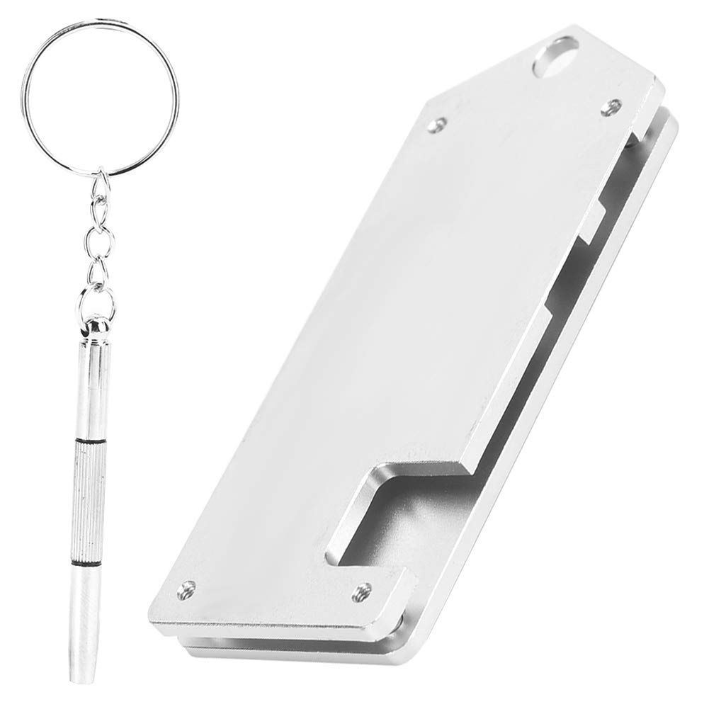 fasient1 Zero W Case - Aluminum Alloy, Ultra-Thin, Silver, DIY Starter Kit