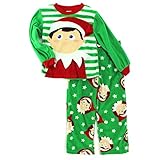 Elf on the Shelf Boys Christmas Fleece Pajamas