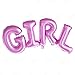 AnnoDeel 2 pcs BOY GIRL Letter Balloons, 40