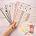 Zhanmai 2019-2020 Calendars Stickers Planners Monthly Adhesive Index Tabs (9/2019-3/2020) with 4 Sets Neon Page Markers Colored Index Tabs Sticky Note for Page Marker (620 Tabs)
