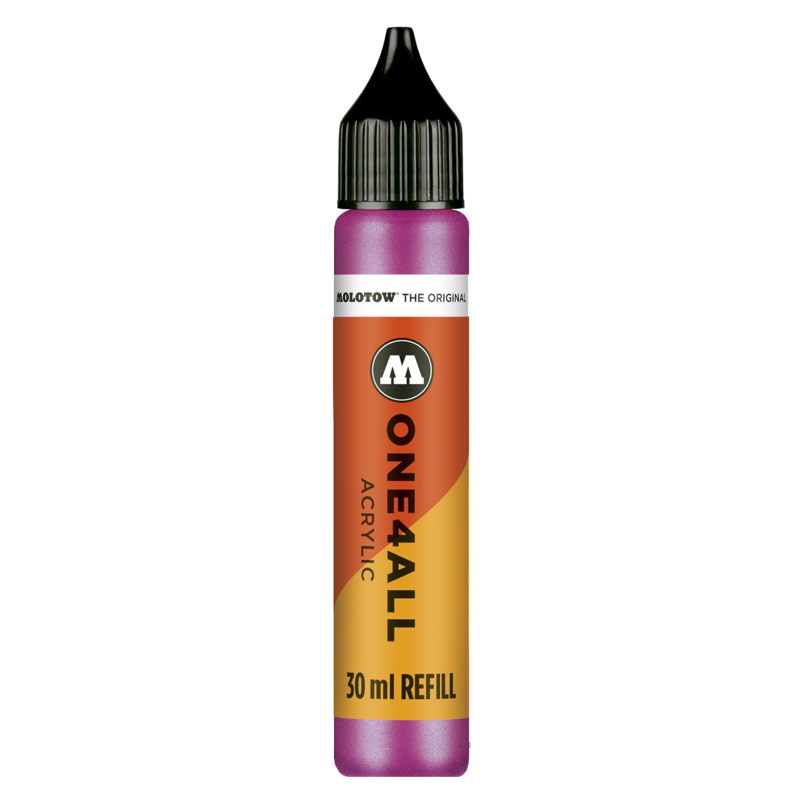 Molotow ONE4ALL Refill Acrylic, Colour 225 Metallic Pink, 30 ml, Refill Ink for Permanent Marker
