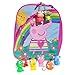 MOMONI Premium 32 Piece Valentines Day Card for Kids With Squeezable Pop-Eye Animal Keychain- Perfect for for Kids, Class Valentine Gifts, Valentine Gifts for Class, Classroom Exchange Favor