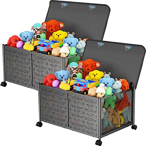 PHINOX Toy Box Storage, Toy Chest Toy Organizers and Storage Bins