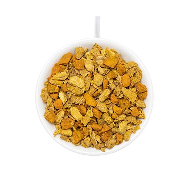 VAHDAM, Kurkuma Ingwer KrÃ¤utertee Tisane (100g) 100% NatÃ¼rliche Zutaten | Kurkuma Tee Und Ingwer Tee | Als HeiÃ- Oder Eistee AufbrÃ¼hen | Loser Tee – Bild 3