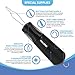 Special Supplies Button Hook (Universal) Wire Loop Pull Through - Shirt, Dress, Collar - Non-Slip, Ribbed Grip for Seniors, Arthritis Sufferers - Wide Gripper, Puller Dressing Aid (Black)