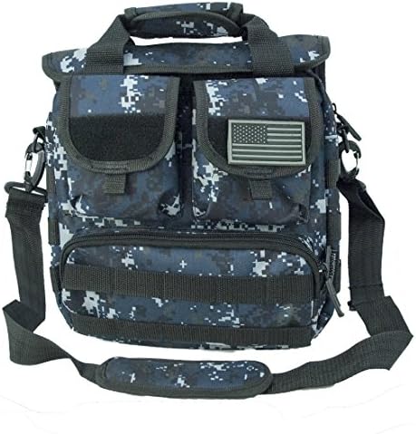 [IMPACK] RT1537 Tablet Brief case Molle Shoulder bag, Padded compartment protects Lightweight Convertible Tablet fits up to 11" Chromebook/Tablet (NAC)