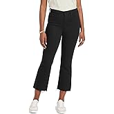 Universal Thread Women's High-Rise Bootcut Cropped Jeans Black Wash 16