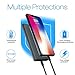 Portable External Charger,PD Power Bank Auckly10000mAh USB Type C Mobile Power Bank,4-Port Battery With High-Speed Charging,Phone Charger Power Pack for iPhone X,iPhone 8,Samsung Galaxy S8/Note 8