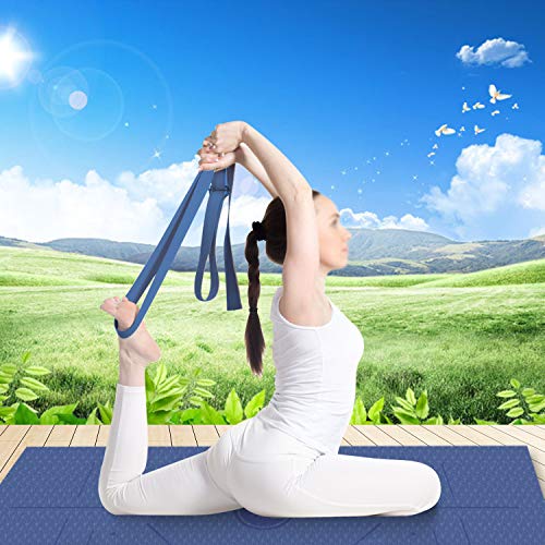 FrenzyBird Eco-Friendly,Reversible,Non-Slip,Double-Sided TPE Yoga Mat with Body Alignment System,Oxford Mat Bag and Strap, Free of PVC and Other Harmful Chemicals, ¼ inch Thick,Ideal for Yogis - Thumbnail 6