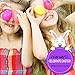 The Twiddlers 100 Toy Prefilled Plastic Easter Egg Assortment - Surprise Easy Snap Hinged Eggs for Easter Theme Parties, Basket Fillers Stuffers, Egg Hunt Hunting Toys Party Favors, Classroom Prize