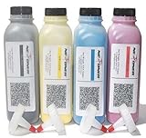 NE IMAGE© - Laser Toner Refill Kit for Brother TN-310, TN-315 - 4pk (BCMY) + 4 Hopper Caps for HL-4150CDN, HL-4570CDW, HL-4570CDWT, MFC-9460CDN, MFC-9560CDW, MFC-9970CDW Printers