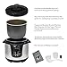Elite Platinum 8 Quart 14-in-1 Multi-Use Programmable Pressure Cooker, Slow Cooker, Rice Cooker, Sauté, and Warmer - Black