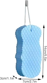 Niktule Exfoliating Bath Sponge Ultra Soft Loofah Body Scrubber for Shower view 4