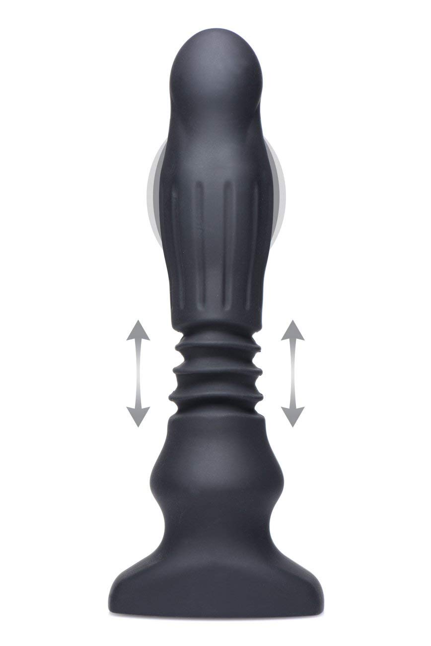 Remote Controlled Silicone Plug: with Swelling and Thrusting Features for Ultimate Satisfaction