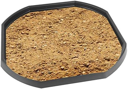 Goodwoman Productions Tuff Spot Play Tray Mat Insert - Sand – Black Tray not included