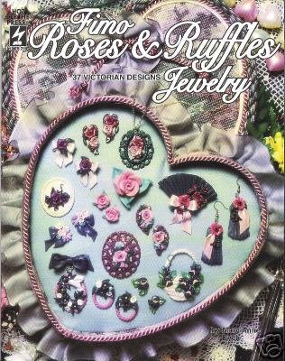 Amazoncom Fimo Roses Ruffles Jewelry Polymer Clay Rare - 