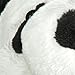 Barelove Warm Winter Headwear Panda Long Faux Fur Hat Scarf for Women with Paws Ears White