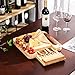 Natural Bamboo Cheese Board Set
