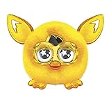 Golden Furby Furbling Creature Plush Doll Yellow Gold Crystal Furby Baby Interactive with Furby Boom, Special Edition